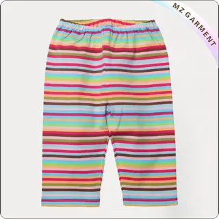 Newborn Pull-on Multi-Stripe Pants